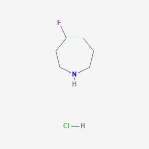 4-fluoroazepane;hydrochloride CAS 1373502-66-9