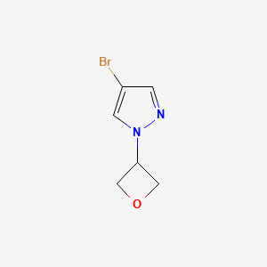 4-bromo-1-(oxetan-3-yl)pyrazole CAS 1374657-02-9