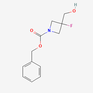 benzyl 3-fluoro-3-(hydroxymethyl)azetidine-1-carboxylate CAS 1374658-54-4