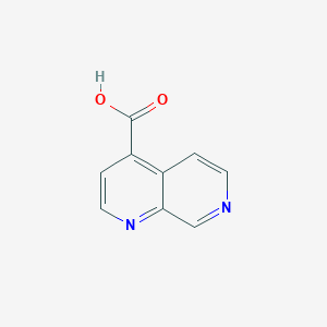 1,7-naphthyridine-4-carboxylic acid CAS 1378260-92-4