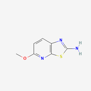 5-methoxy-[1,3]thiazolo[5,4-b]pyridin-2-amine CAS 13797-77-8
