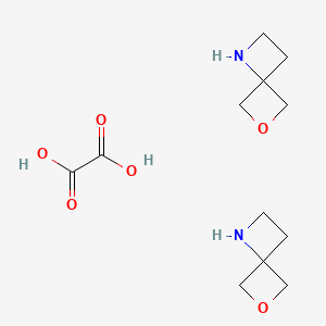bis(6-oxa-1-azaspiro[3.3]heptane);oxalic acid CAS 1380571-72-1