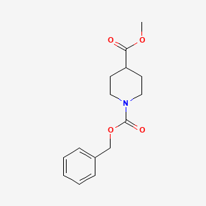 1-O-benzyl 4-O-methyl piperidine-1,4-dicarboxylate CAS 138163-07-2