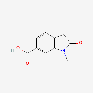 1-methyl-2-oxo-3H-indole-6-carboxylic acid CAS 138328-27-5