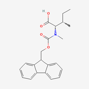 (2S,3S)-2-[9H-fluoren-9-ylmethoxycarbonyl(methyl)amino]-3-methylpentanoic acid CAS 138775-22-1