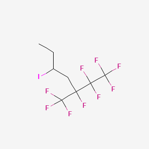 1,1,1,2,2,3-hexafluoro-5-iodo-3-(trifluoromethyl)heptane CAS 1391033-23-0