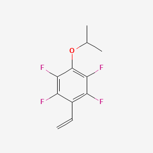 1-ethenyl-2,3,5,6-tetrafluoro-4-propan-2-yloxybenzene CAS 1391033-32-1