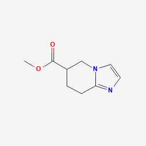 methyl 5,6,7,8-tetrahydroimidazo[1,2-a]pyridine-6-carboxylate CAS 139183-98-5