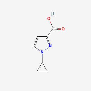 1-cyclopropylpyrazole-3-carboxylic acid CAS 1403333-94-7
