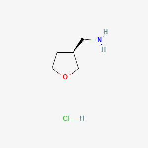 [(3S)-oxolan-3-yl]methanamine;hydrochloride CAS 1403763-27-8