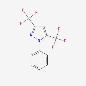 1-phenyl-3,5-bis(trifluoromethyl)pyrazole CAS 140647-19-4