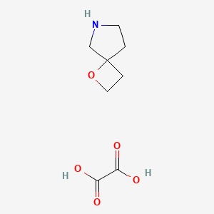 1-oxa-7-azaspiro[3.4]octane;oxalic acid CAS 1408074-51-0