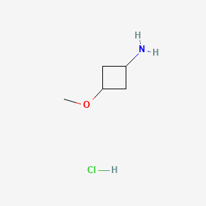 3-methoxycyclobutan-1-amine;hydrochloride CAS 1408074-54-3