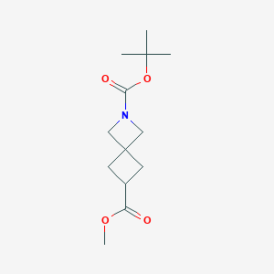 2-O-tert-butyl 6-O-methyl 2-azaspiro[3.3]heptane-2,6-dicarboxylate CAS 1408074-81-6