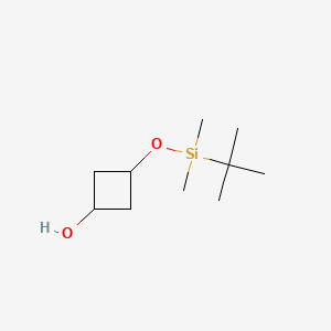 3-[tert-butyl(dimethyl)silyl]oxycyclobutan-1-ol CAS 1408074-89-4