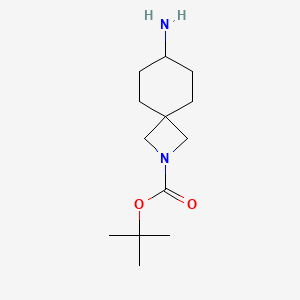 tert-butyl 7-amino-2-azaspiro[3.5]nonane-2-carboxylate CAS 1408075-19-3