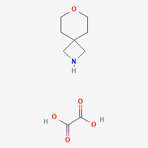 7-oxa-2-azaspiro[3.5]nonane;oxalic acid CAS 1408076-09-4