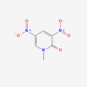 1-methyl-3,5-dinitropyridin-2-one CAS 14150-94-8