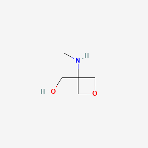 [3-(methylamino)oxetan-3-yl]methanol CAS 1416323-17-5