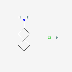 spiro[3.3]heptan-2-amine;hydrochloride CAS 1416439-08-1