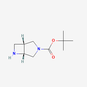 tert-butyl (1R,5R)-3,6-diazabicyclo[3.2.0]heptane-3-carboxylate CAS 1419075-97-0