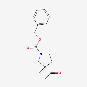 benzyl 3-oxo-6-azaspiro[3.4]octane-6-carboxylate CAS 1419101-13-5