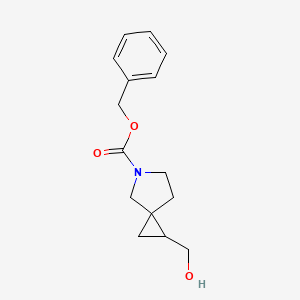 benzyl 2-(hydroxymethyl)-5-azaspiro[2.4]heptane-5-carboxylate CAS 1419101-25-9