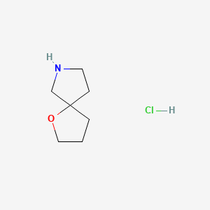1-oxa-7-azaspiro[4.4]nonane;hydrochloride CAS 1419590-81-0