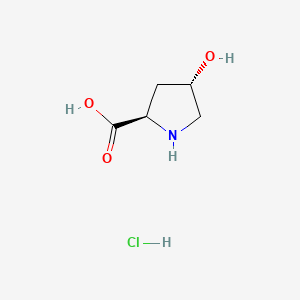 (2R,4S)-4-hydroxypyrrolidine-2-carboxylic acid;hydrochloride CAS 142347-81-7