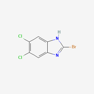 2-bromo-5,6-dichloro-1H-benzimidazole CAS 142356-40-9
