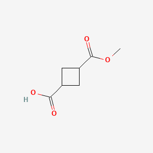 3-methoxycarbonylcyclobutane-1-carboxylic acid CAS 142733-61-7