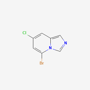 5-bromo-7-chloroimidazo[1,5-a]pyridine CAS 1427424-93-8