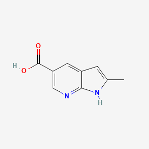 2-methyl-1H-pyrrolo[2,3-b]pyridine-5-carboxylic acid CAS 1428929-59-2