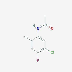 N-(5-chloro-4-fluoro-2-methylphenyl)acetamide CAS 1434142-01-4