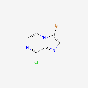 3-bromo-8-chloroimidazo[1,2-a]pyrazine CAS 143591-61-1