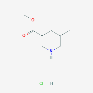 methyl 5-methylpiperidine-3-carboxylate;hydrochloride CAS 1439815-15-2