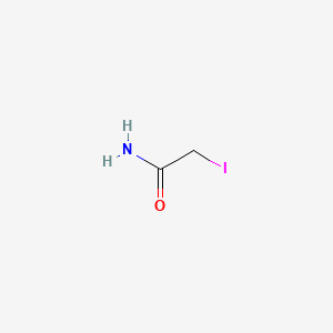 2-iodoacetamide CAS 144-48-9