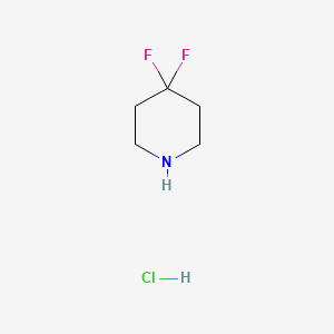 4,4-difluoropiperidine;hydrochloride CAS 144230-52-4