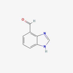 1H-benzimidazole-4-carbaldehyde CAS 144876-36-8