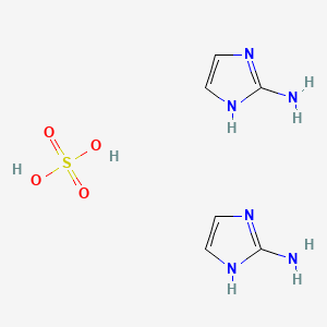 bis(1H-imidazol-2-amine);sulfuric acid CAS 1450-93-7