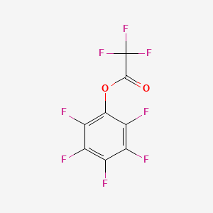 (2,3,4,5,6-pentafluorophenyl) 2,2,2-trifluoroacetate CAS 14533-84-7