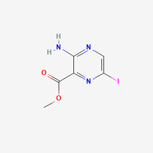 methyl 3-amino-6-iodopyrazine-2-carboxylate CAS 1458-16-8