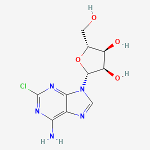 (2R,3R,4S,5R)-2-(6-amino-2-chloropurin-9-yl)-5-(hydroxymethyl)oxolane-3,4-diol CAS 146-77-0
