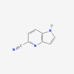 1H-pyrrolo[3,2-b]pyridine-5-carbonitrile CAS 146767-63-7