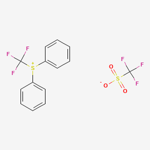 diphenyl(trifluoromethyl)sulfanium;trifluoromethanesulfonate CAS 147531-11-1
