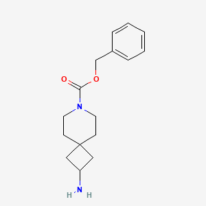 benzyl 2-amino-7-azaspiro[3.5]nonane-7-carboxylate CAS 147611-02-7