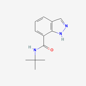 N-tert-butyl-1H-indazole-7-carboxamide CAS 1476776-76-7