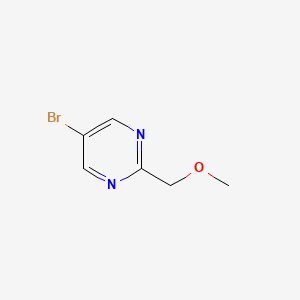 5-bromo-2-(methoxymethyl)pyrimidine CAS 1476795-98-8