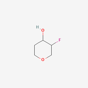 3-fluorooxan-4-ol CAS 1481690-51-0