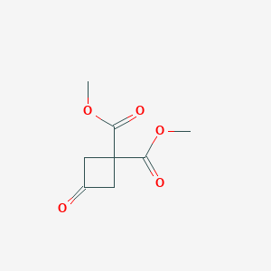 dimethyl 3-oxocyclobutane-1,1-dicarboxylate CAS 1486409-21-5